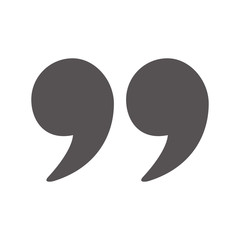 Quote sign icon