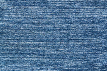 Empty Jean Cloth Blue Color Close Up.