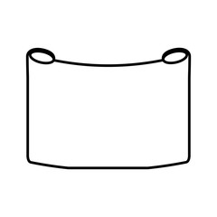 Construction plan paper isolated icon vector illustration design