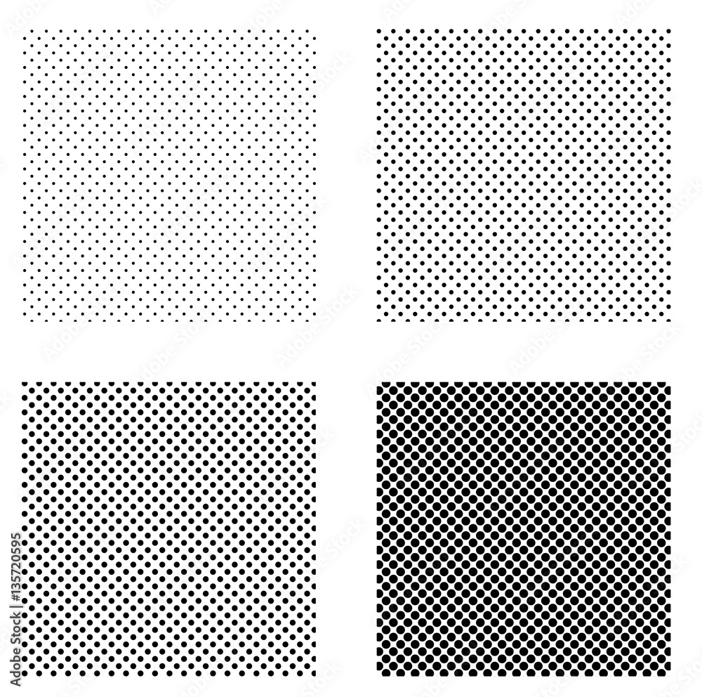 Poster set of patterns to create pop art comics