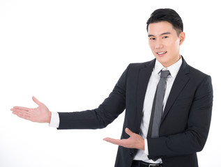 business man introduce