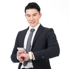 using smartphone and smartwatch