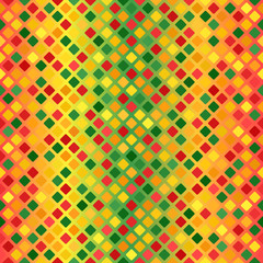 Rounded diamond pattern. Seamless vector