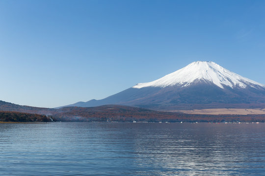 Mount Fuji at Lake Yamanaka