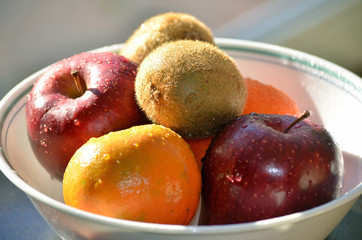 Fruits in a bowl