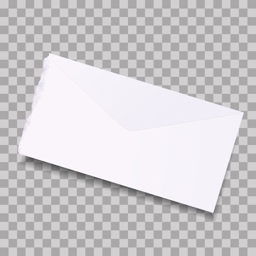 Vector open envelope