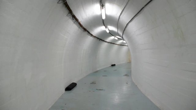 Secret underground cold war bunker