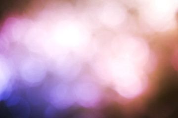 beautiful colorful blur bokeh background and texture with dark c