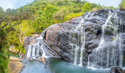 The cascade waterfall © efesenko