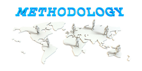 Obraz premium Methodology Global Business