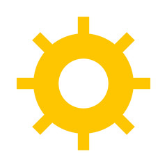 gear setting isolated icon vector illustration design