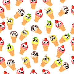 illustration of ice cream