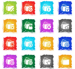 folder icon set