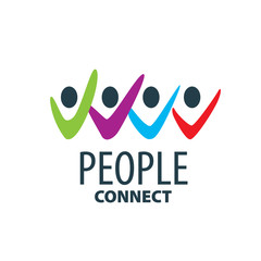 vector logo people
