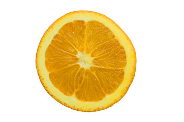 orange isolated on the white background
