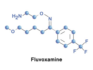 Fluvoxamine is a medication with a selective serotonin reuptake inhibitor and s1 receptor agonist. It is used for the treatment of obsessive compulsive, major depressive disorder and anxiety disorders