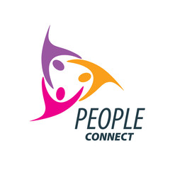 vector logo people