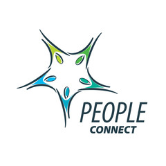 vector logo people