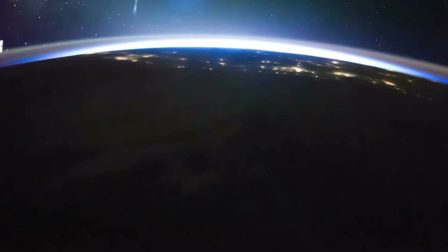 Planet Earth seen from the International Space Station with Aurora Australis over the earth, Time Lapse 4K. Images courtesy of NASA Johnson Space Center : http://eol.jsc.nasa.gov