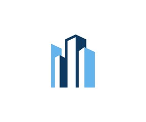Fototapeta premium Buildings logo