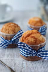 Delicious sweet muffins