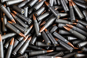 A lot of bullets.  Background.