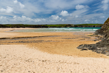 Obraz premium Harlyn Bay Beach North Cornwall