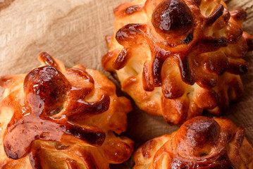 Bakery pie traditional loaf