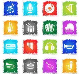 music icon set