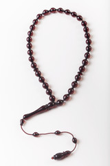 Fototapeta premium dark red rosary
