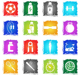 sport icon set