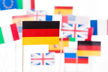 Flag of Germany against EU member-states flags