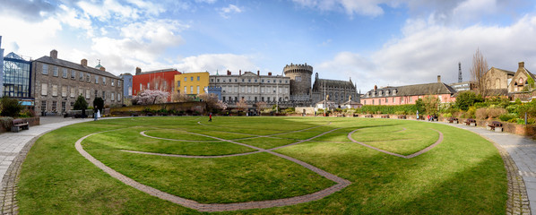 Naklejka premium Dublin Castle-Irlandia