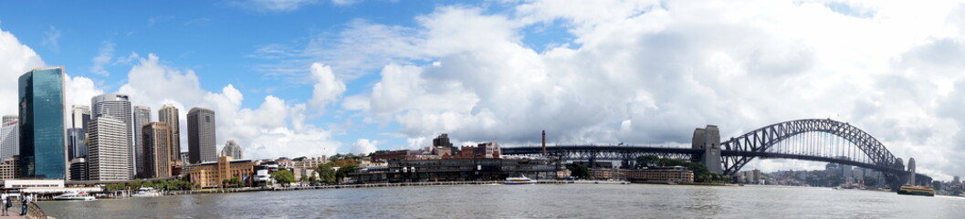 Obraz premium Widok na port w Sydney