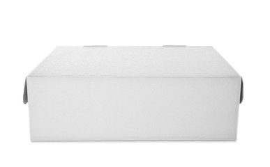 Carton box on white background