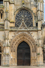 Pontoise Cathedral (Saint-Maclou de Pontoise, 12 century) France