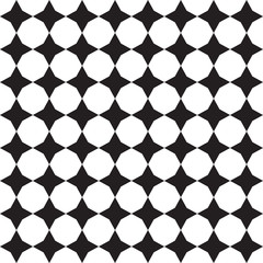 Seamless geometric vector pattern with eastern Moroccan design