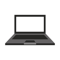 laptop computer isolated icon vector illustration design