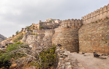 Fototapeta premium Kumbhalgarh Fort in Rajasthan