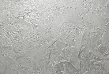 background texture made of white Venetian plaster