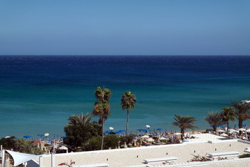Fototapeta premium Sea view from balcony