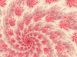 Abstract fractal background. Digital collage.