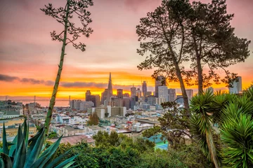 Foto op Canvas Downtown San Francisco © f11photo