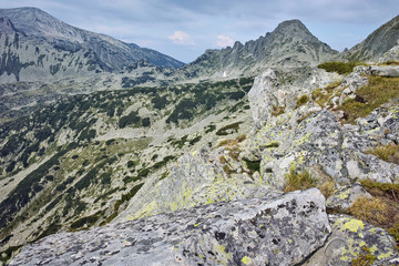 Fototapeta na wymiar Amazing view of Dzhangal peak, Pirin mountain, Bulgaria