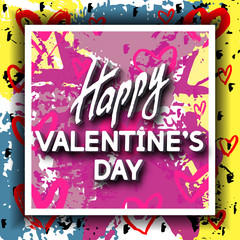 Happy Valentine's Day Unusual Fun Congratulation Card 