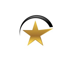 Obraz premium Star logo