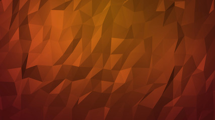 Abstract geometric paper orange