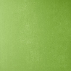 Pure green painted fabric canvas background - 135766760