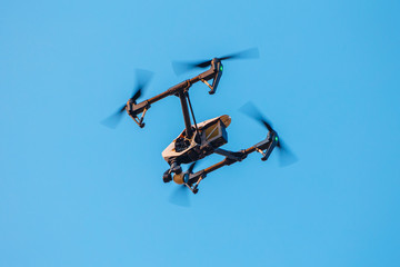 UAV Drone  With a Camera in the Sky
