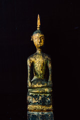 Buddha old Carved wooden ancient